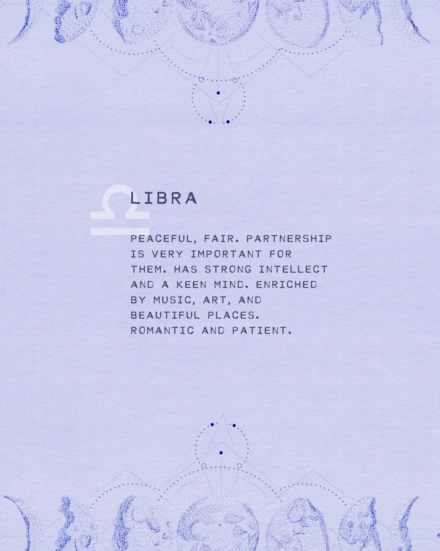libra astrology art