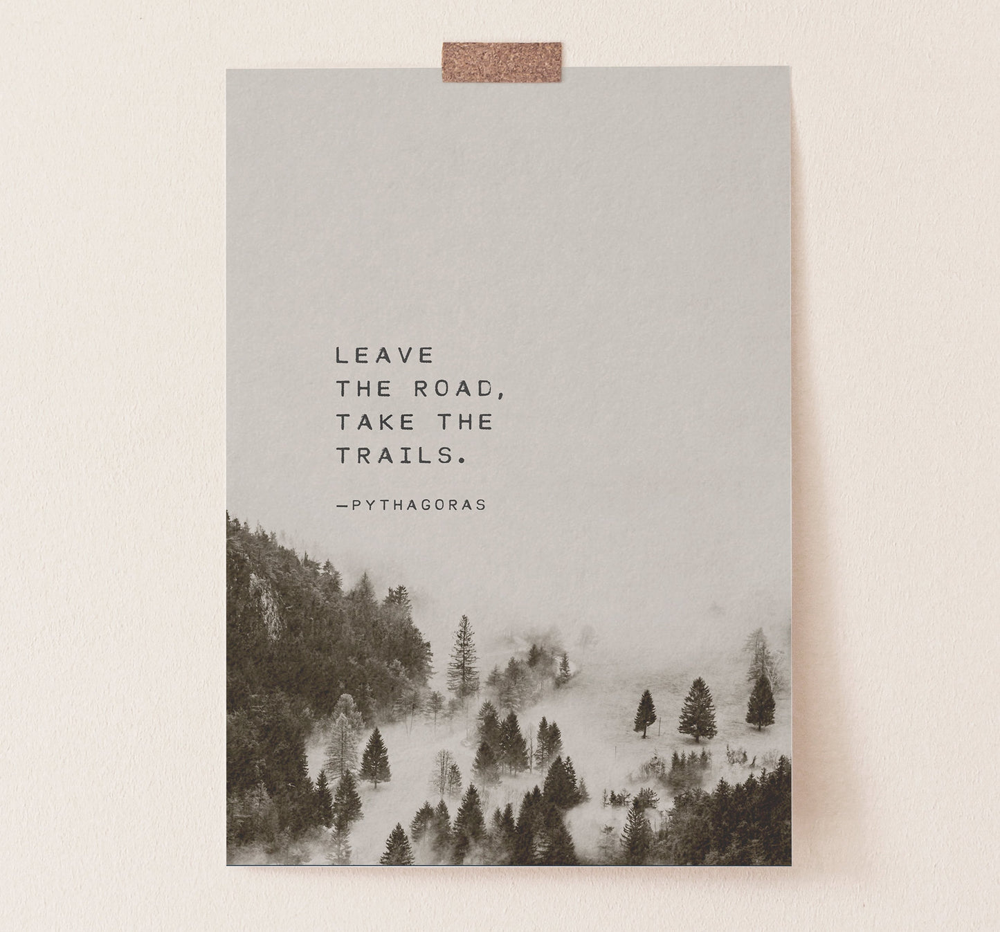 Leave the road, take the trails